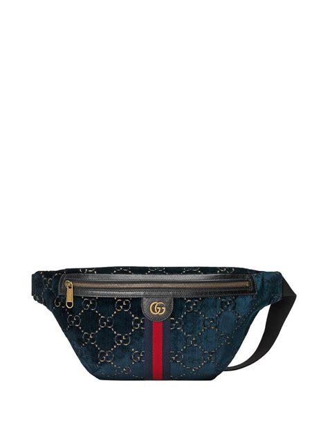 gucci gürteltasche samt